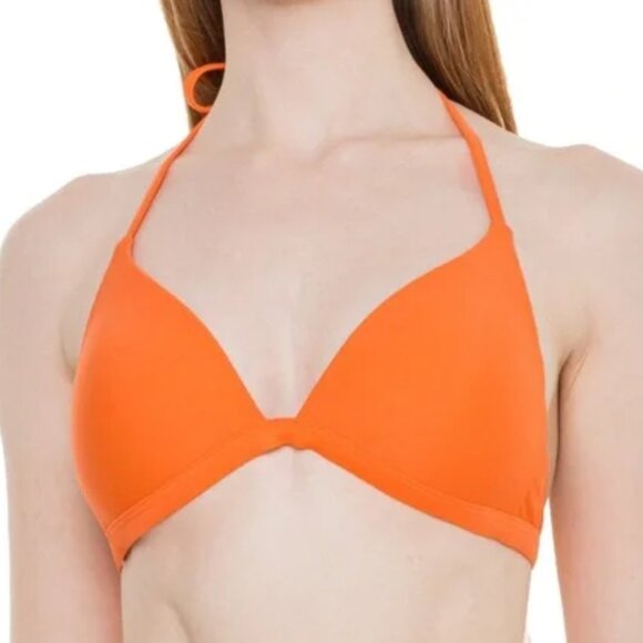 NWT prAna Orange XL Lexie Bikini Top - UPF 50+ - Picture 1 of 5
